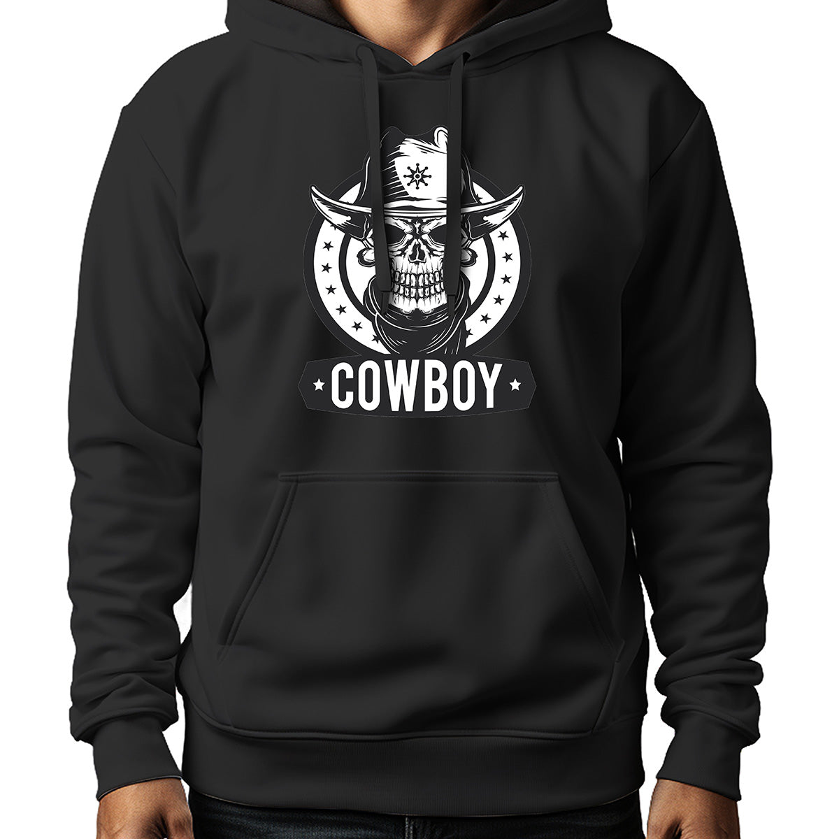MOLETOM MASCULINO CAVEIRA COWBOY