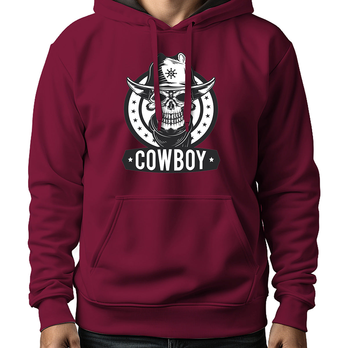MOLETOM MASCULINO CAVEIRA COWBOY