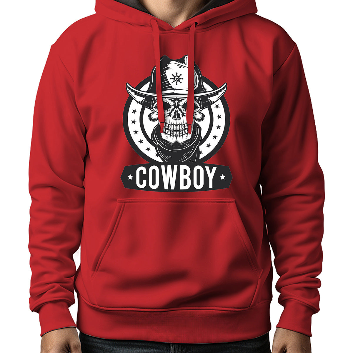 MOLETOM MASCULINO CAVEIRA COWBOY