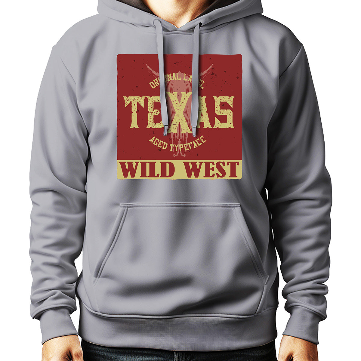 MOLETOM MASCULINO TEXAS WILD WEST