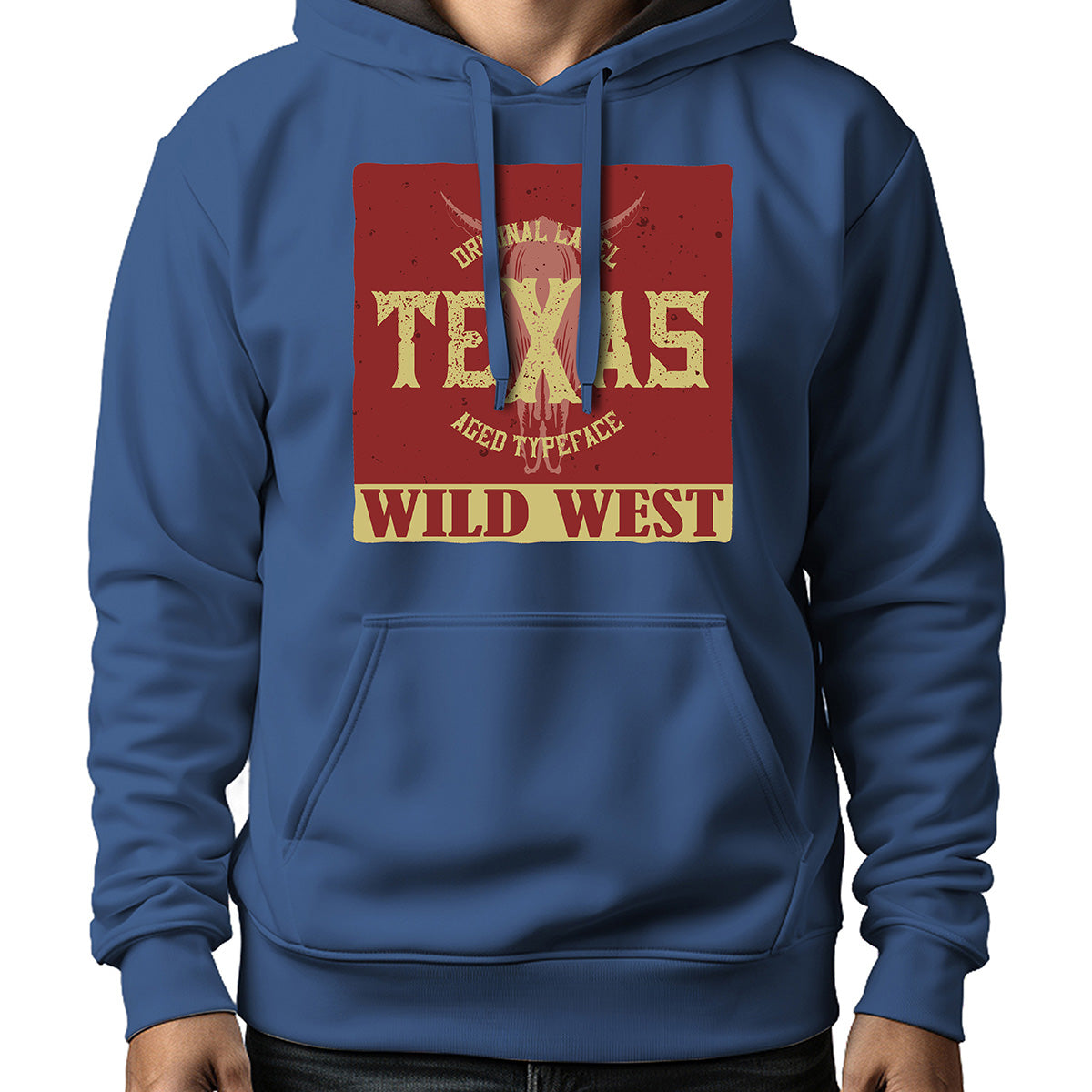 MOLETOM MASCULINO TEXAS WILD WEST