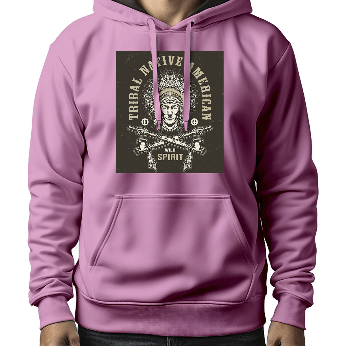 MOLETOM MASCULINO TRIBAL NATIVE