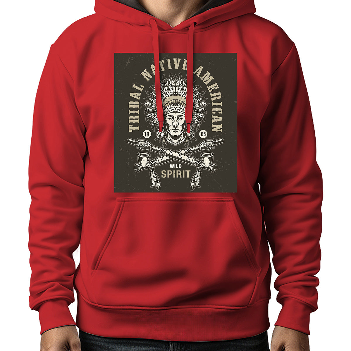 MOLETOM MASCULINO TRIBAL NATIVE