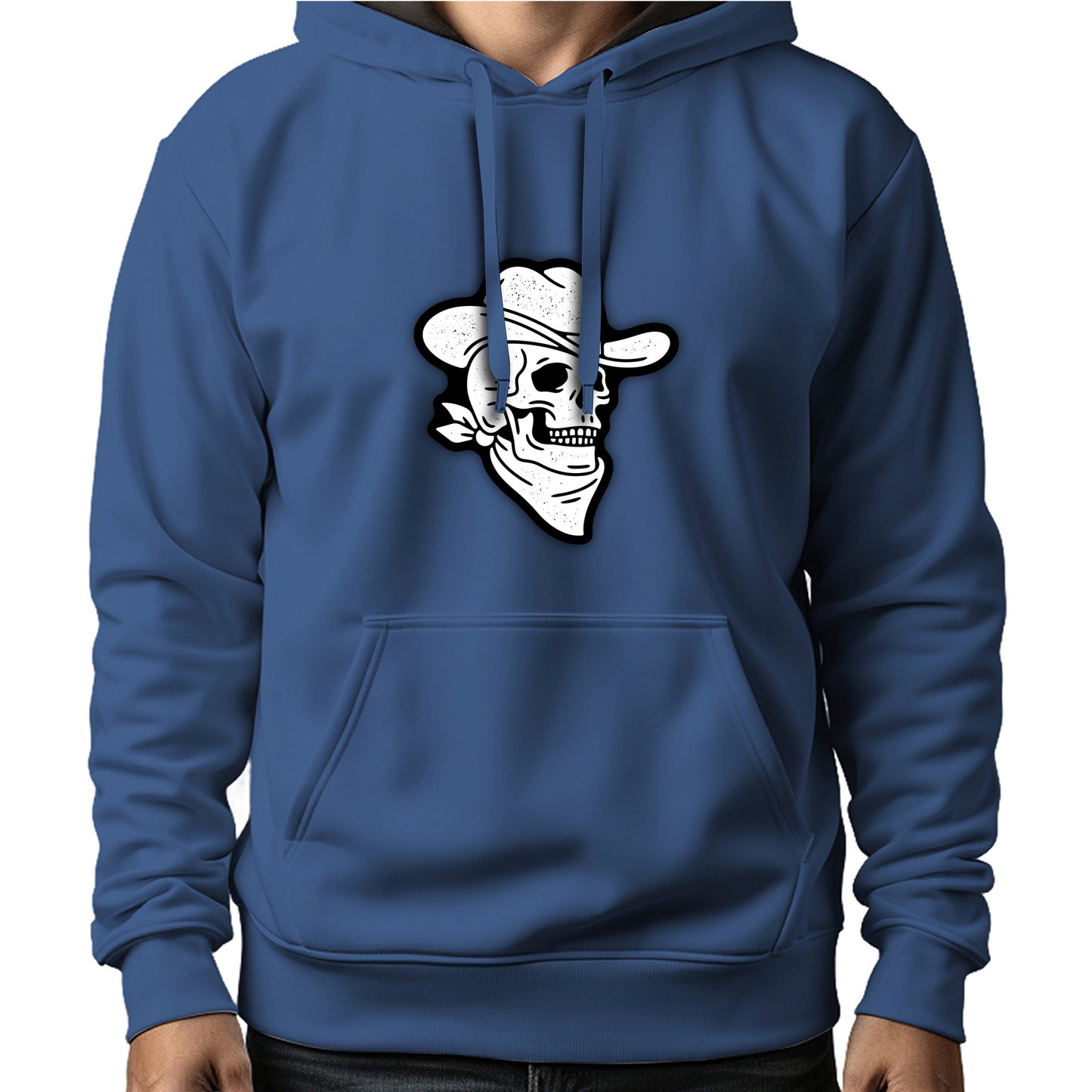 MOLETOM MASCULINO HAPPY COUNTRY SKULL