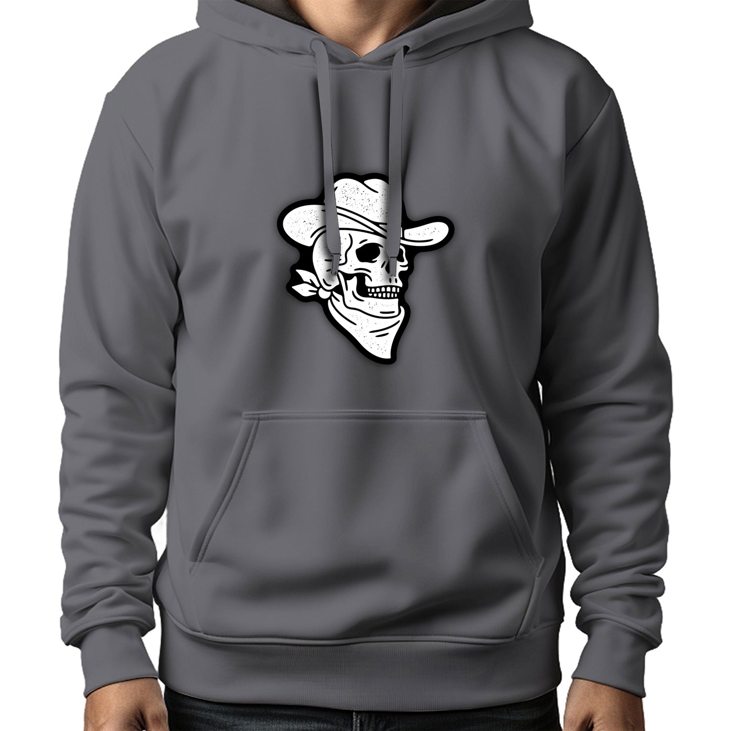 MOLETOM MASCULINO HAPPY COUNTRY SKULL