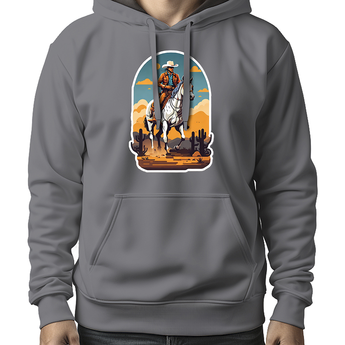 MOLETOM MASCULINO FREE COWBOY