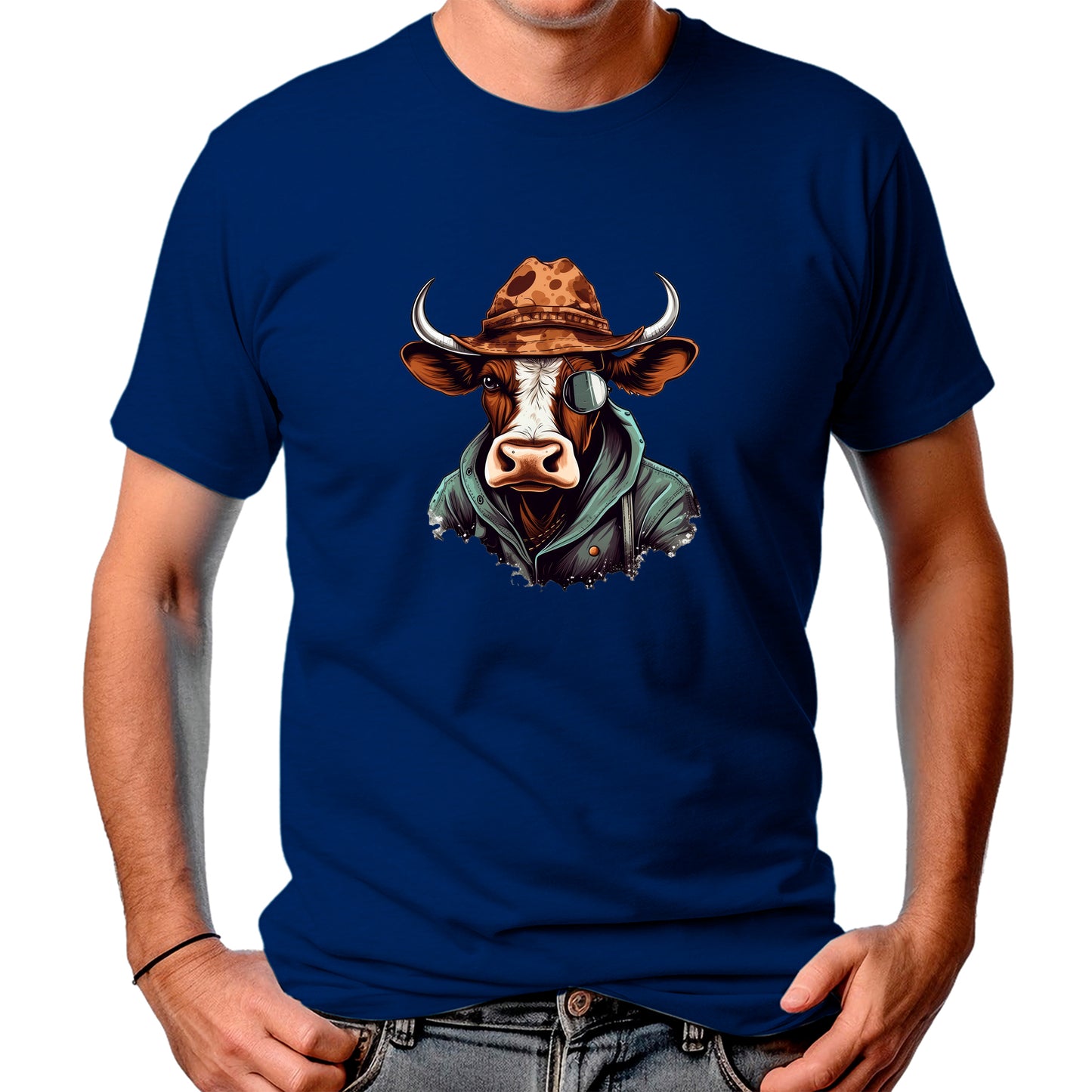 CAMISETA MASCULINA BULL EYE PATCH