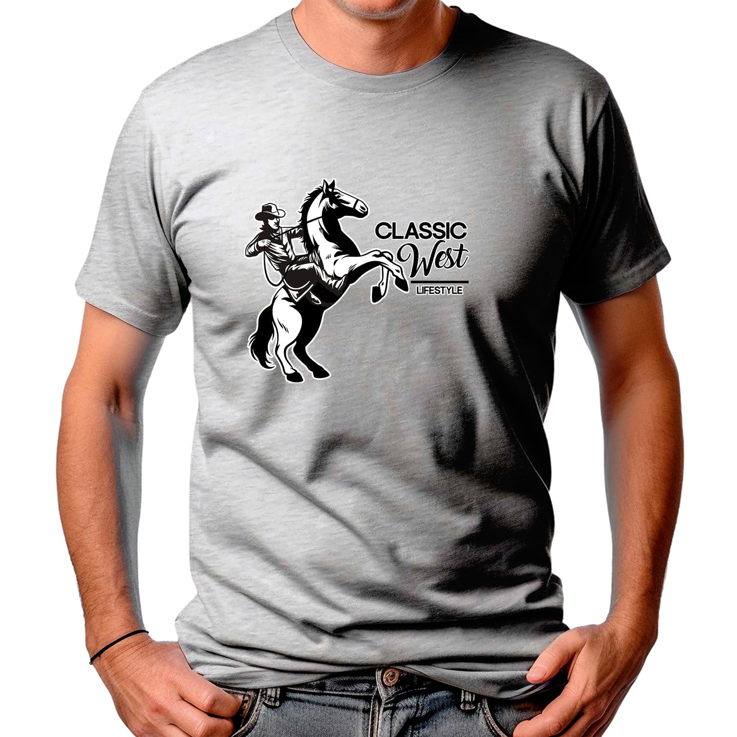 CAMISETA MASCULINA CLASSIC WEST VEIOBESTA