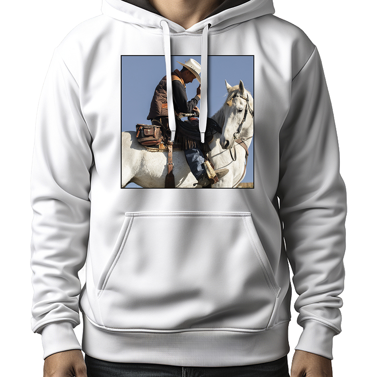 MOLETOM MASCULINO RIDING HORSE