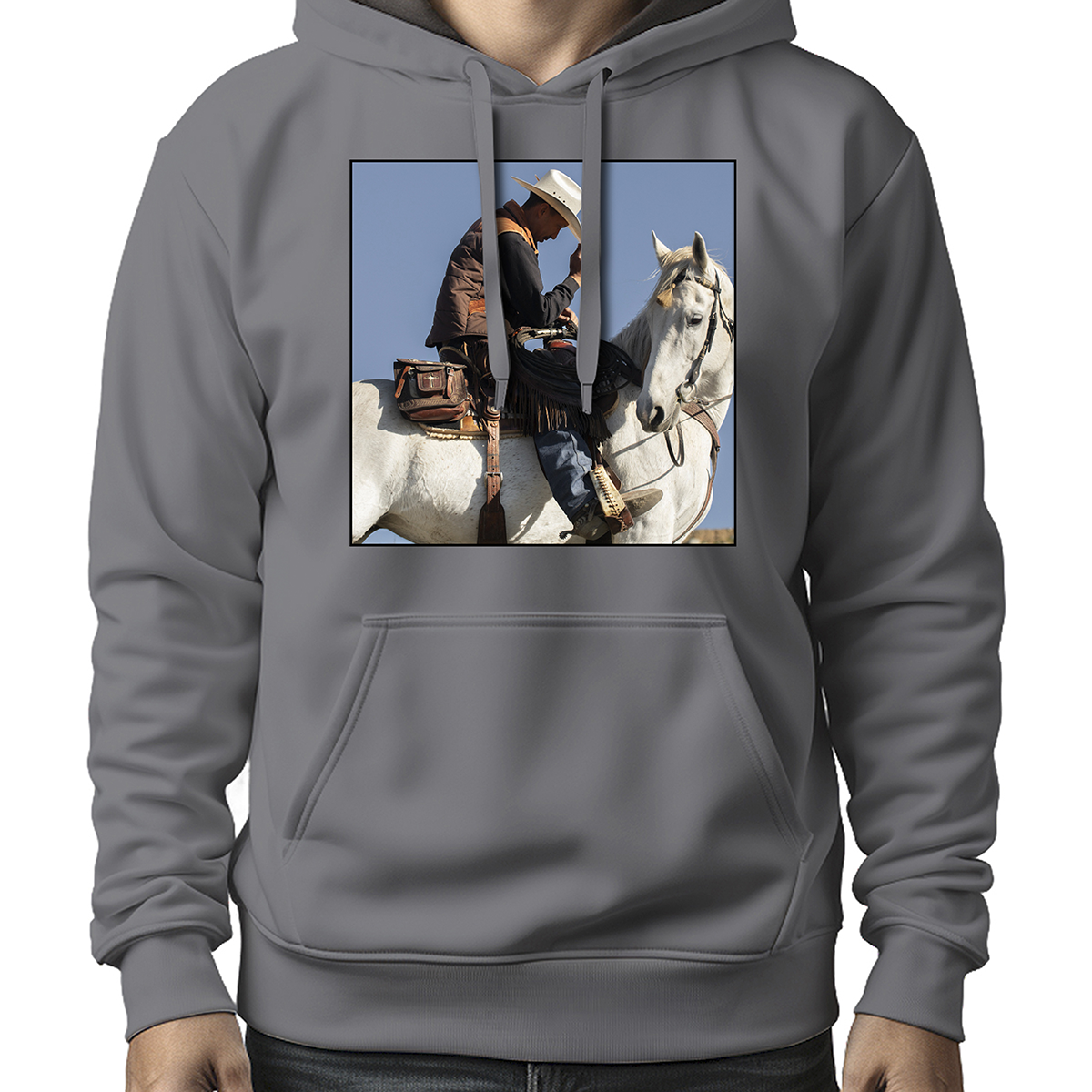 MOLETOM MASCULINO RIDING HORSE