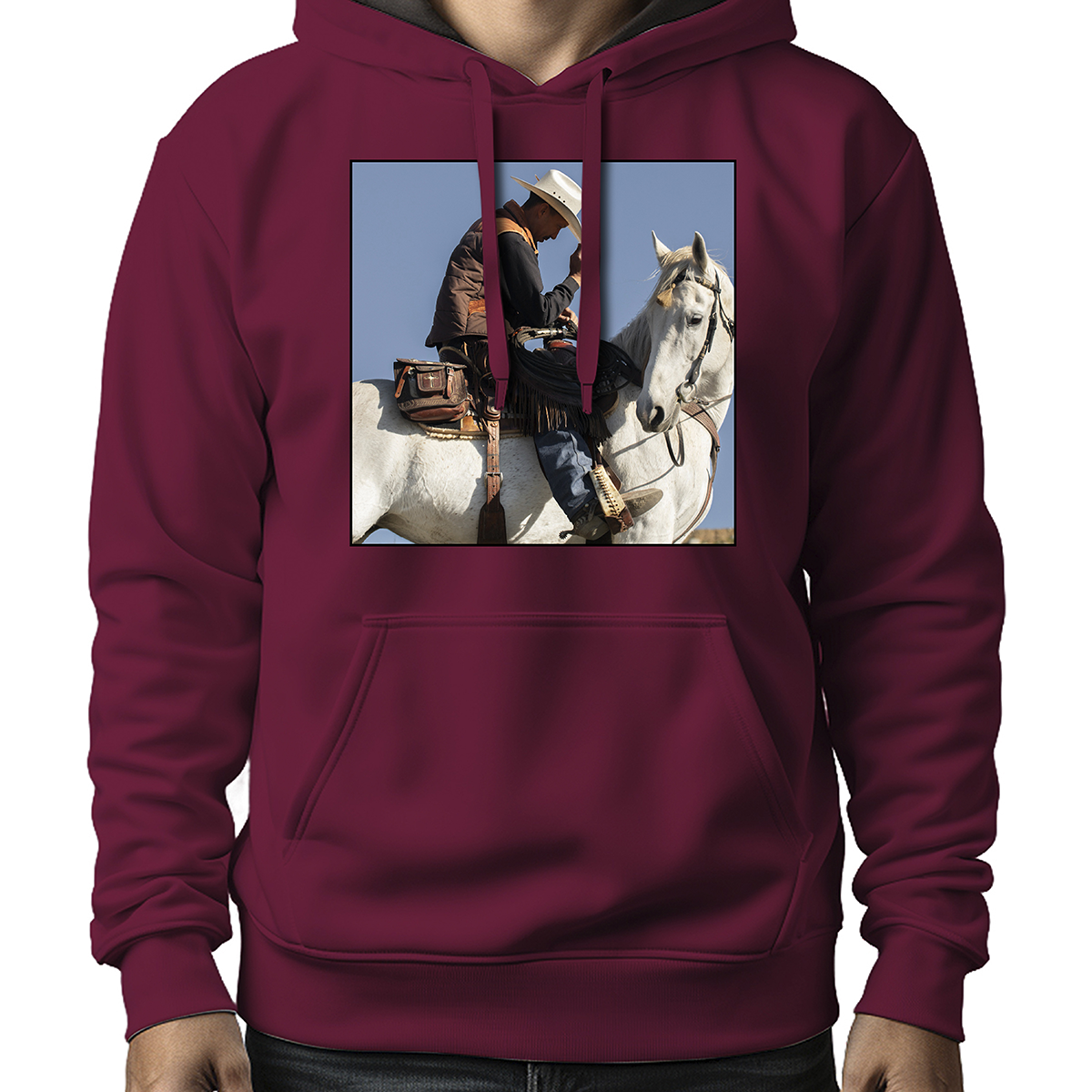 MOLETOM MASCULINO RIDING HORSE