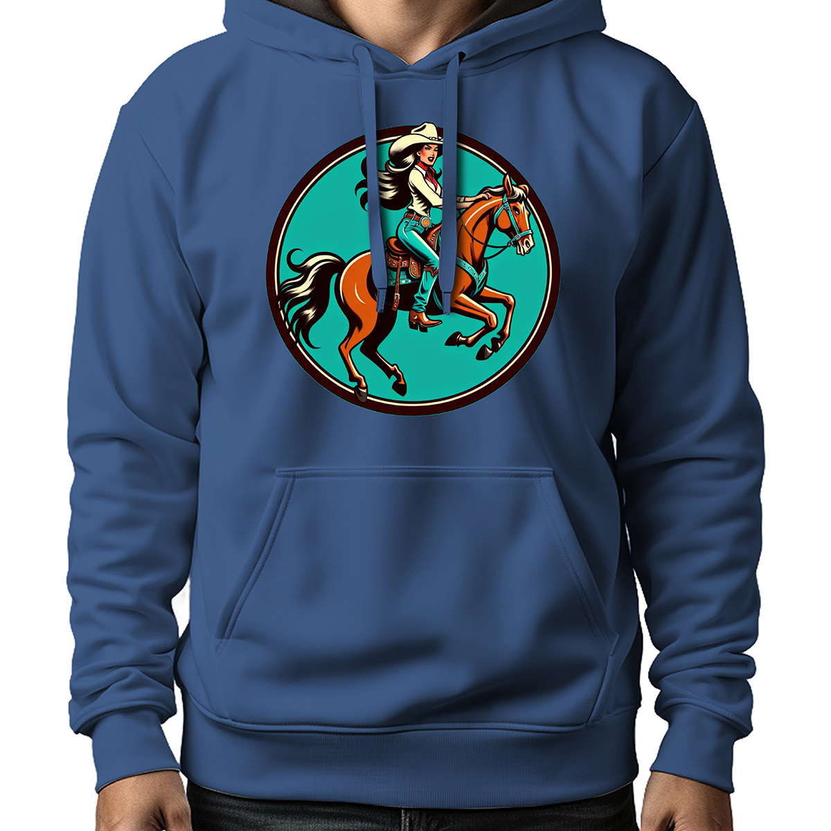 MOLETOM UNISSEX COWGIRL WESTERN