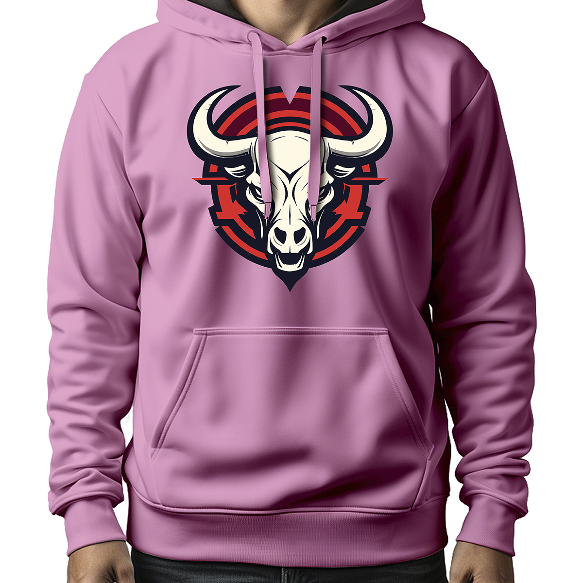 MOLETOM MASCULINO BULL SKULL