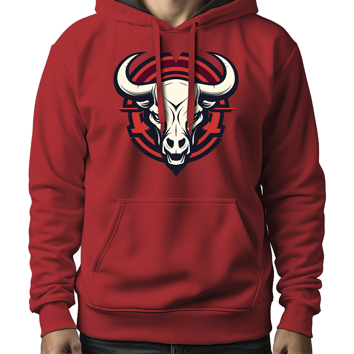 MOLETOM MASCULINO BULL SKULL