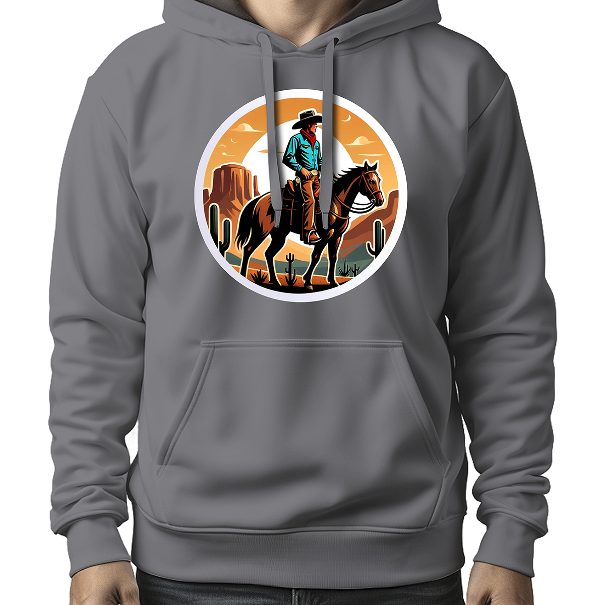 MOLETOM MASCULINO RIDING HORSE 2