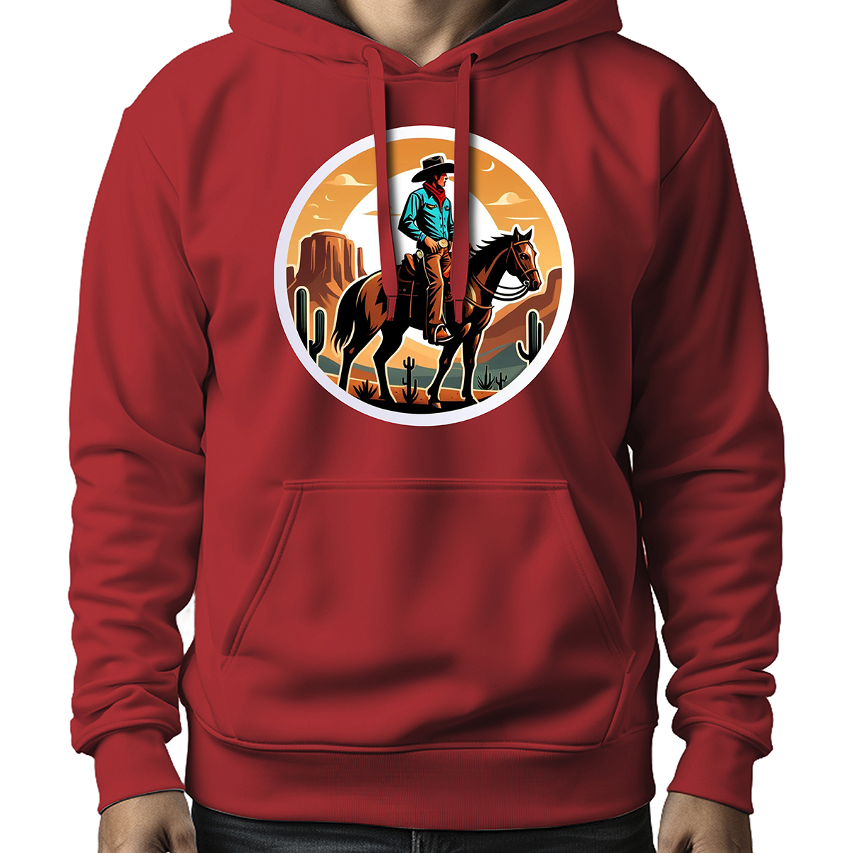 MOLETOM MASCULINO RIDING HORSE 2