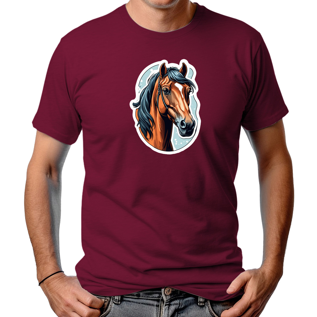 CAMISETA MASCULINA CAVALO 2
