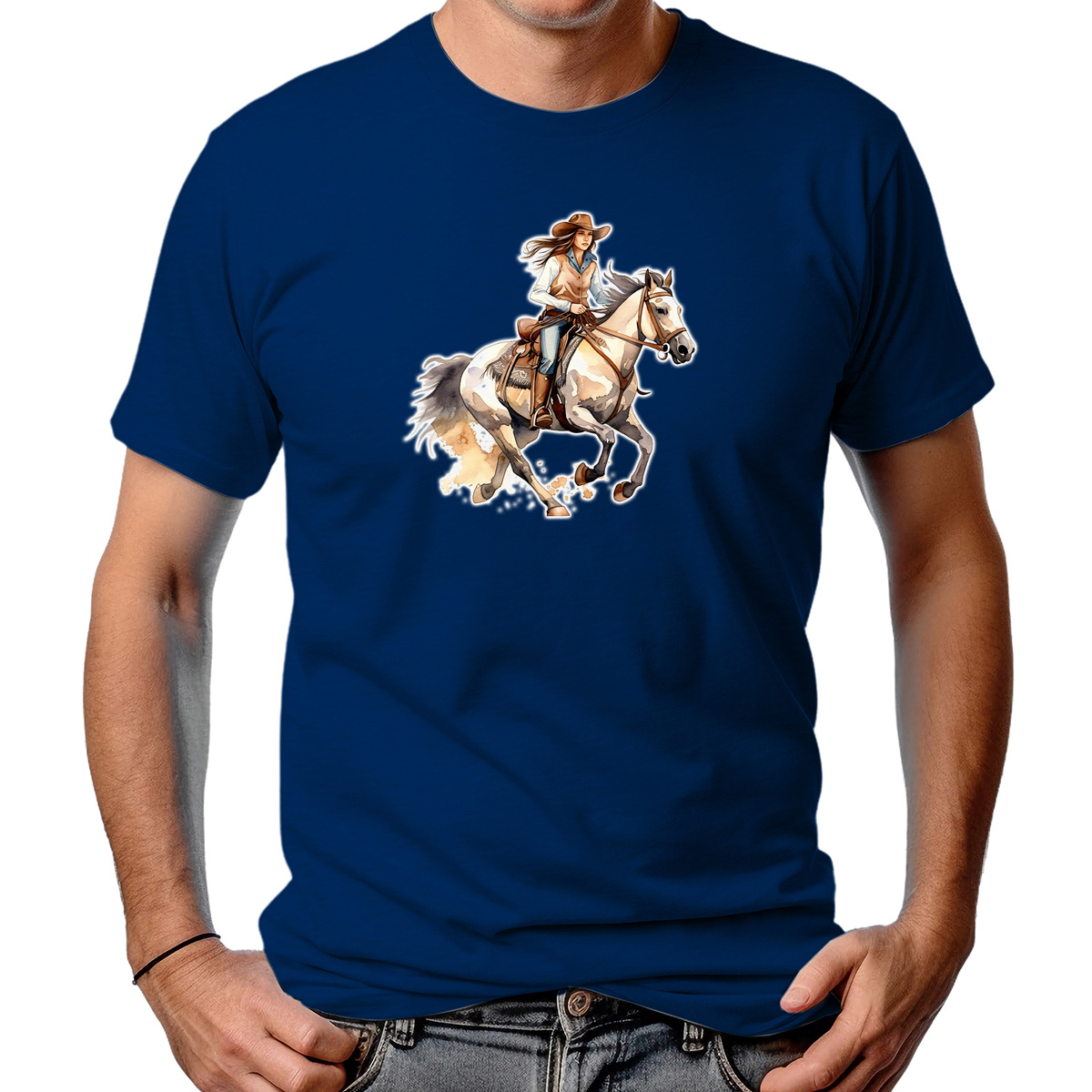CAMISETA MASCULINA RIDING HORSE 3