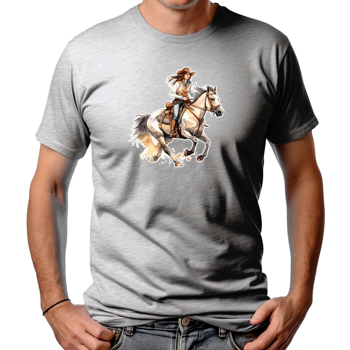 CAMISETA MASCULINA RIDING HORSE 3