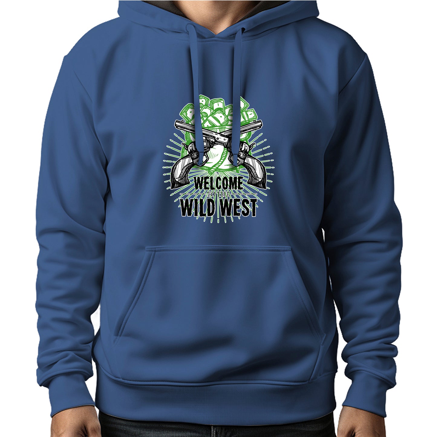 MOLETOM MASCULINO WELCOME TO WILD WEST