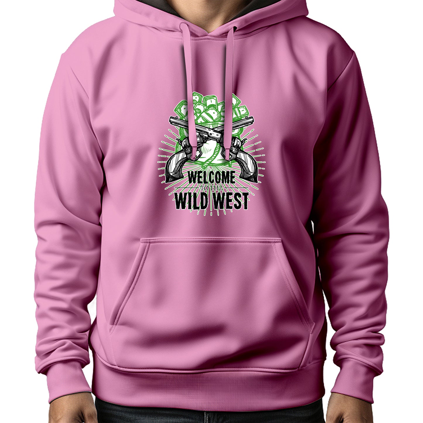 MOLETOM MASCULINO WELCOME TO WILD WEST