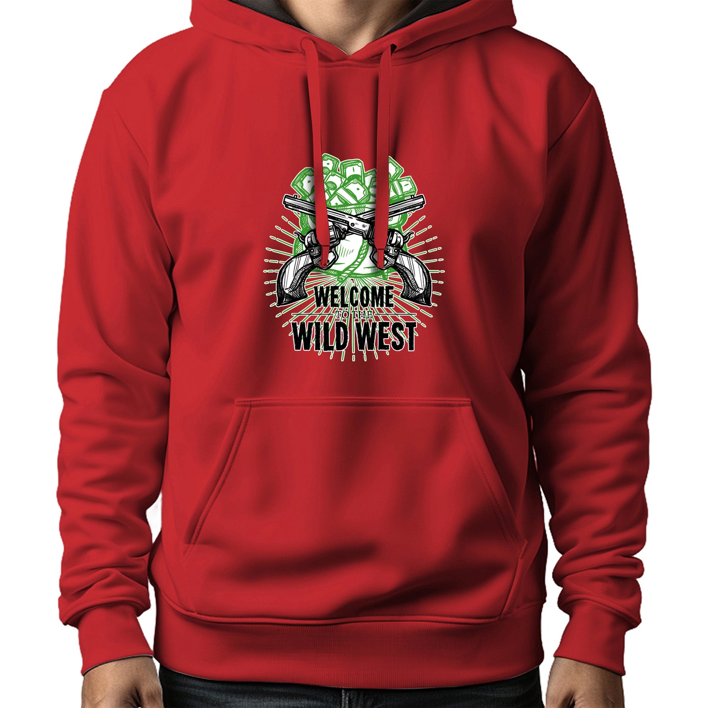 MOLETOM MASCULINO WELCOME TO WILD WEST