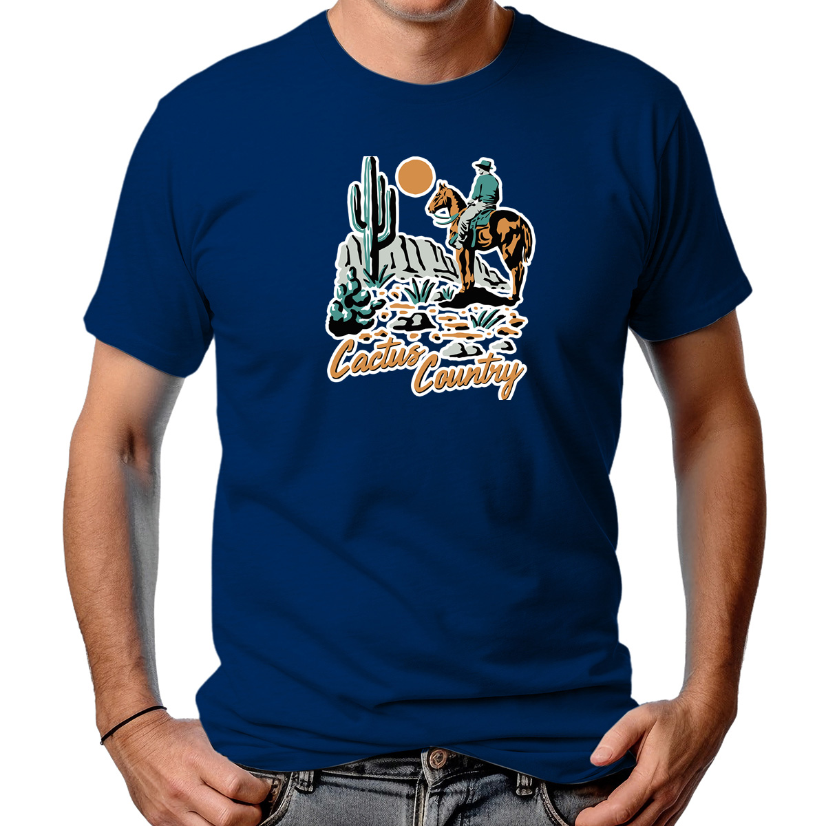 CAMISETA MASCULINA CACTUS COUNTRY
