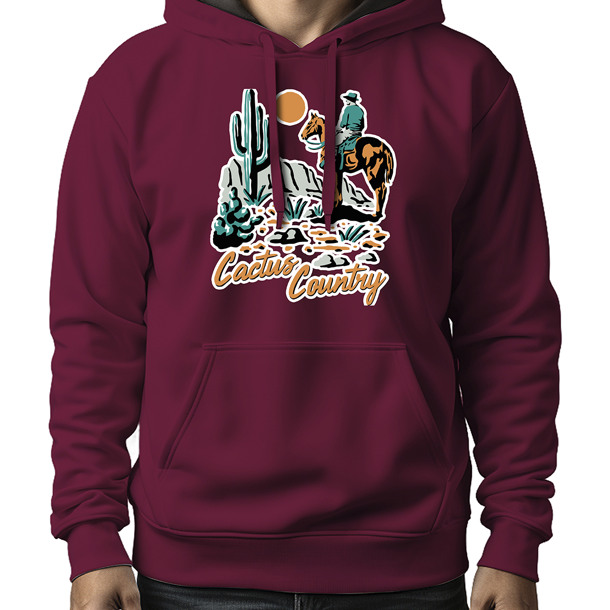 MOLETOM MASCULINO CACTUS COUNTRY