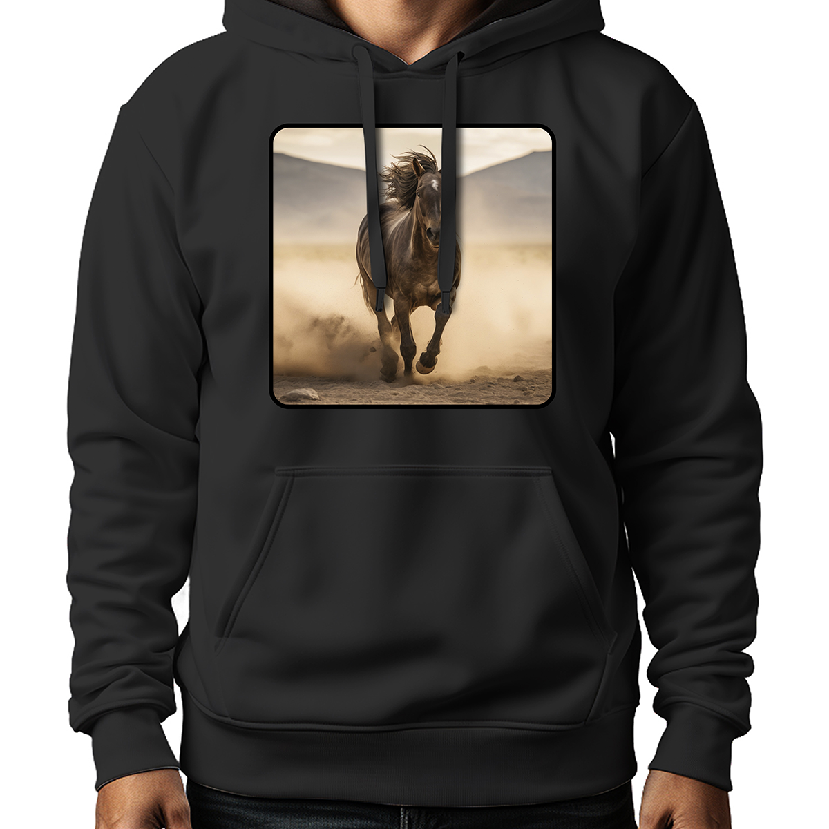 MOLETOM MASCULINO RUNNING HORSE