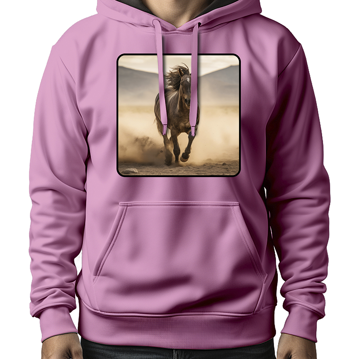 MOLETOM MASCULINO RUNNING HORSE