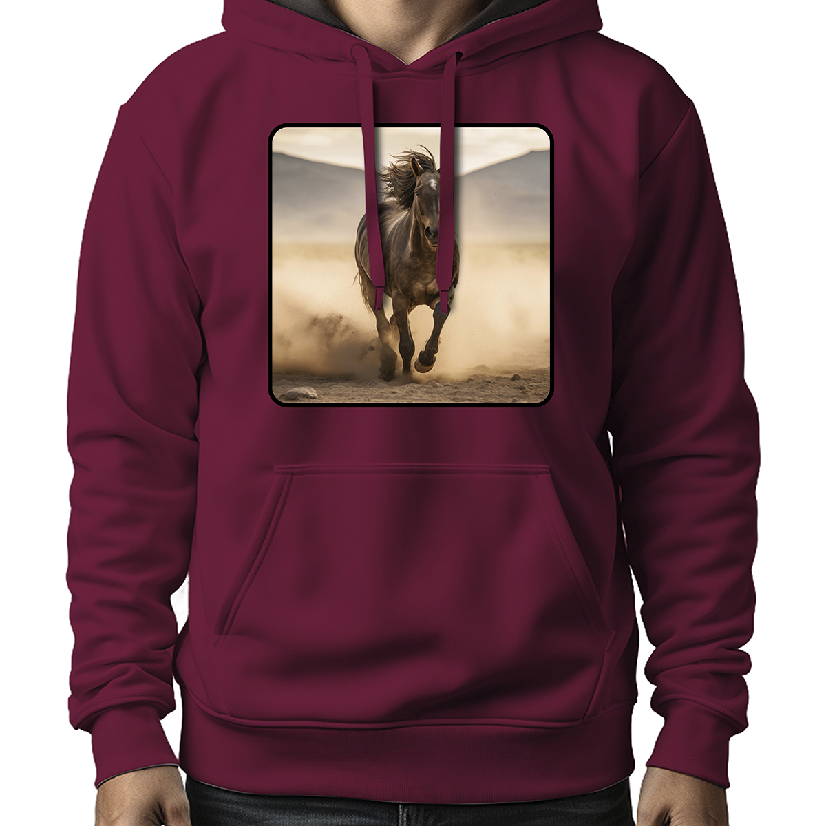 MOLETOM MASCULINO RUNNING HORSE