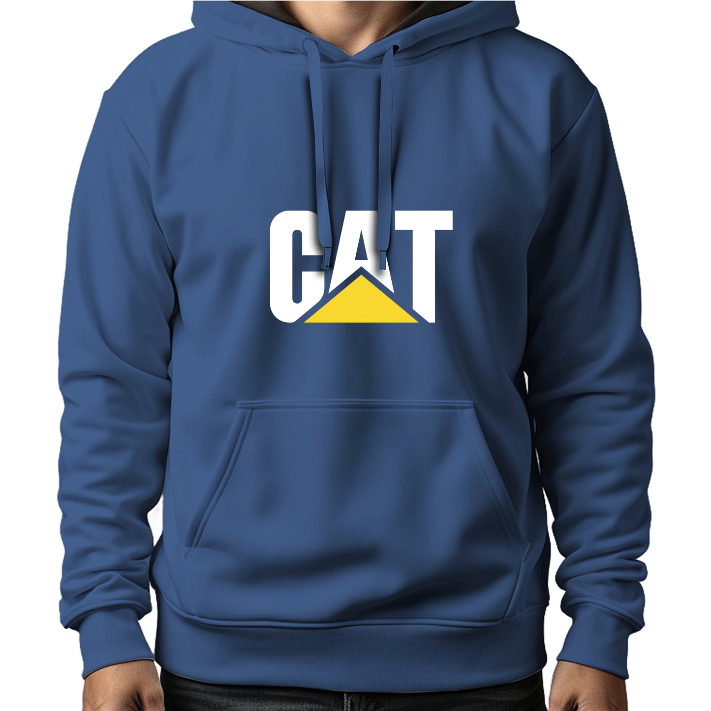 MOLETOM MASCULINO CAT BRANCO