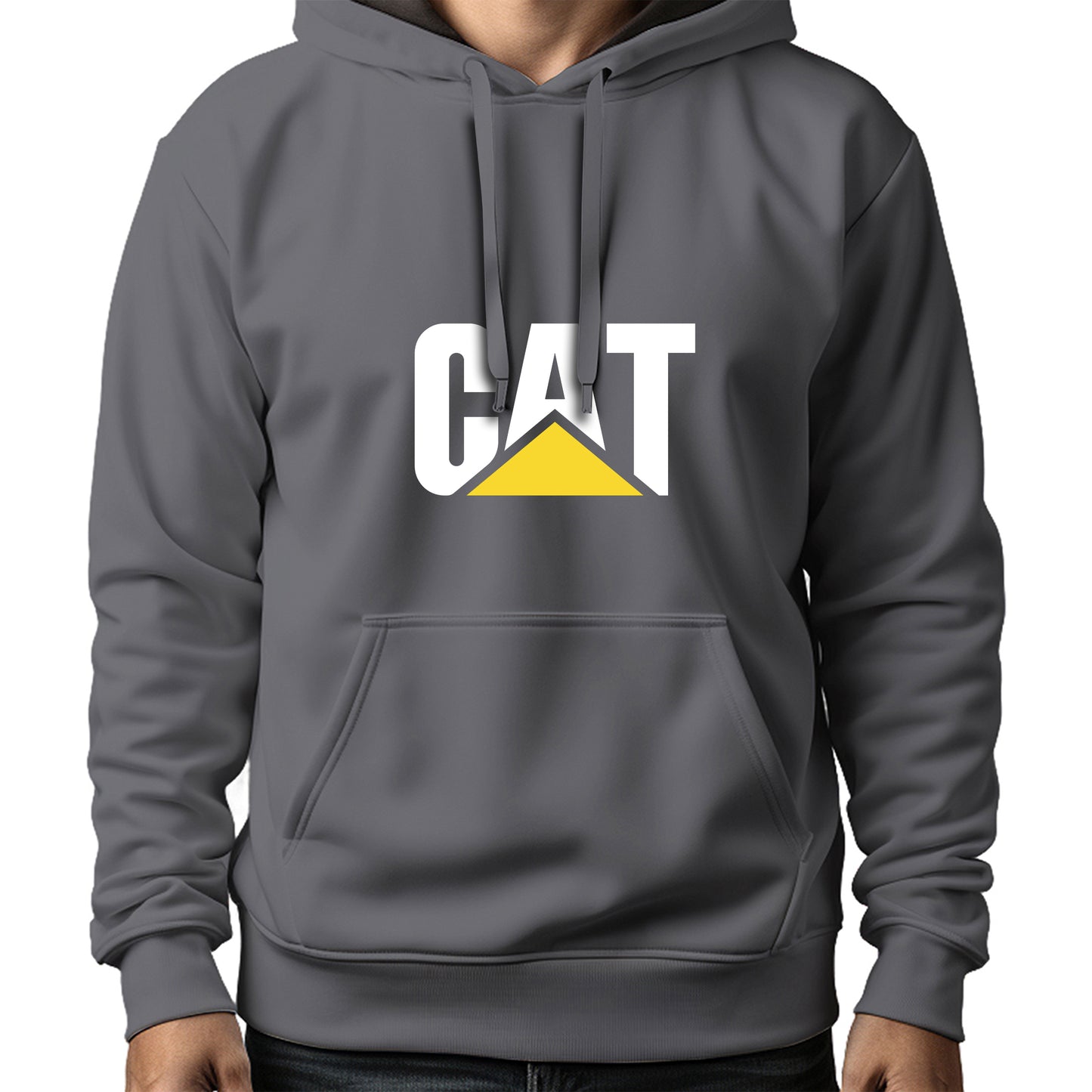 MOLETOM MASCULINO CAT BRANCO