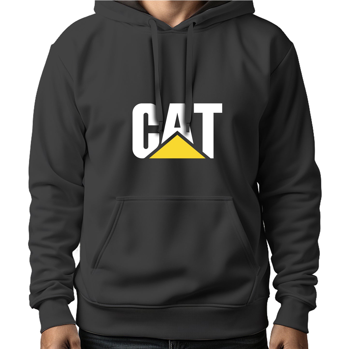 MOLETOM MASCULINO CAT BRANCO