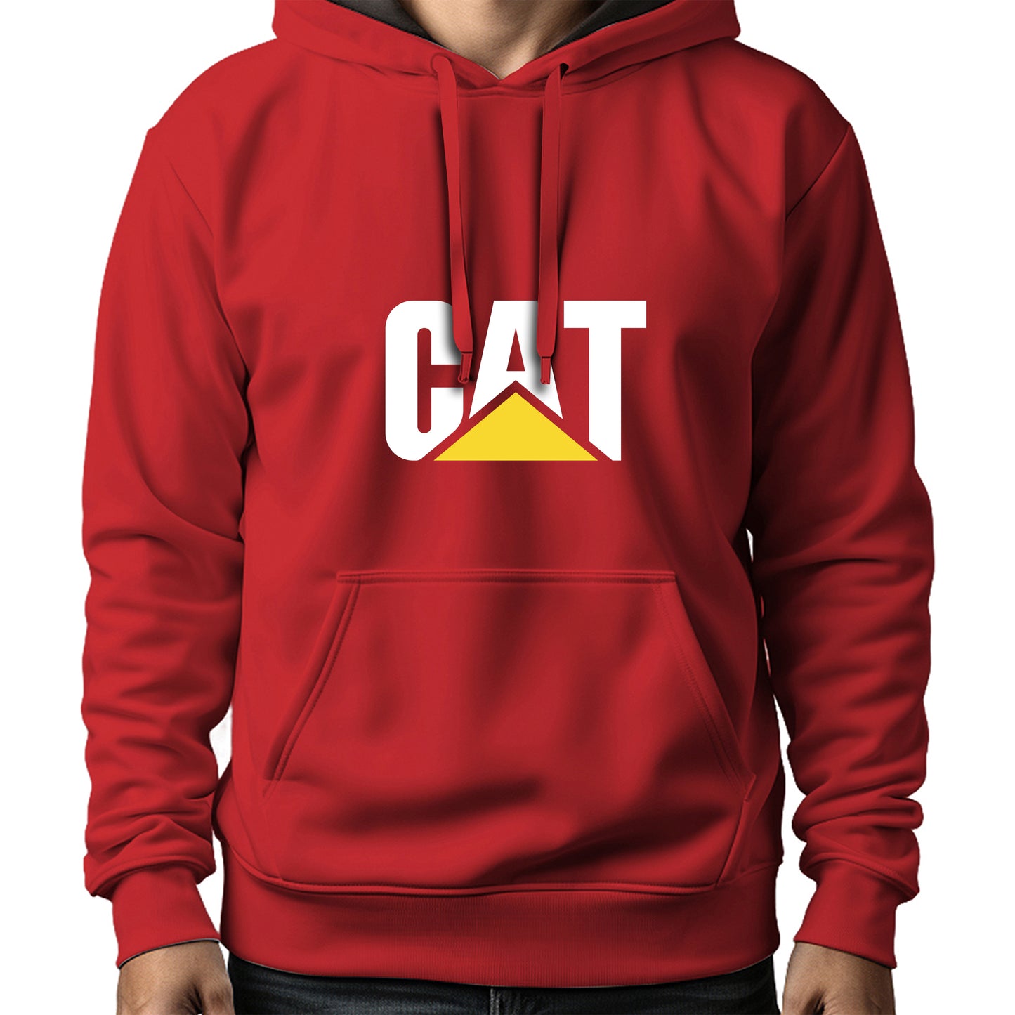MOLETOM MASCULINO CAT BRANCO