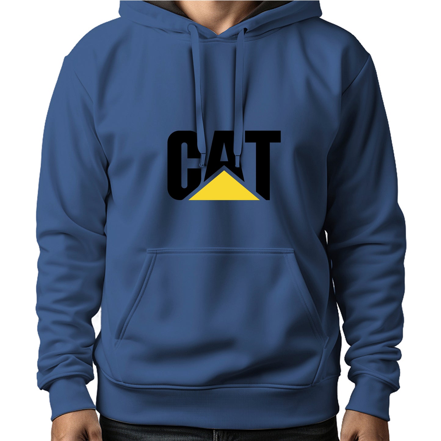 MOLETOM MASCULINO CAT PRETO