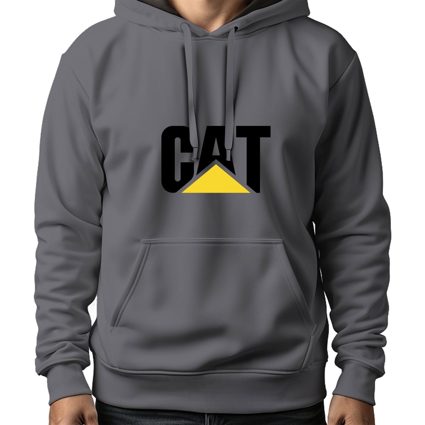 MOLETOM MASCULINO CAT PRETO