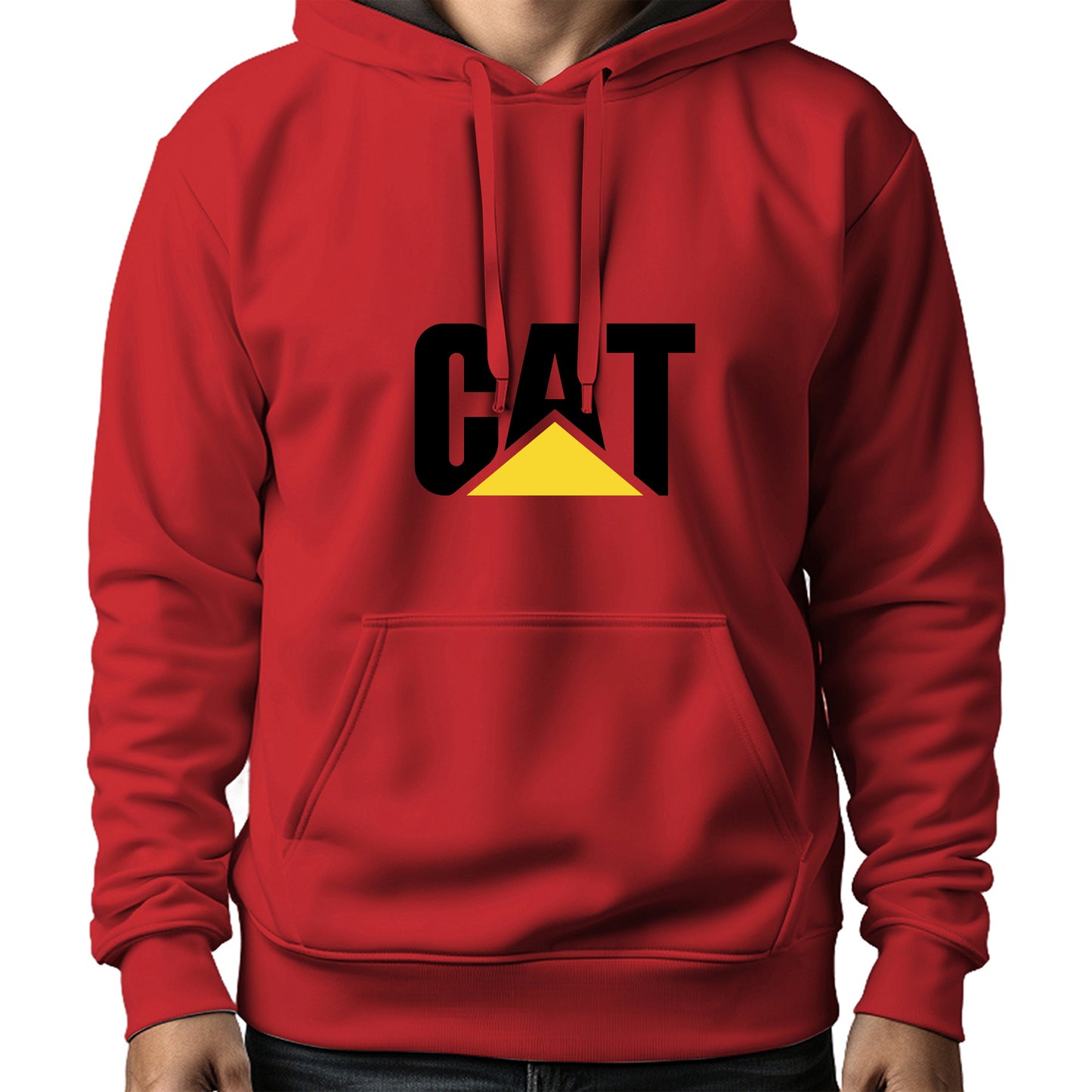 MOLETOM MASCULINO CAT PRETO