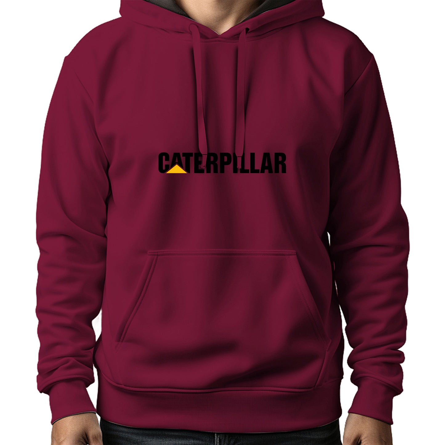 MOLETOM MASCULINO CATERPILLAR PRETO RÉPLICA