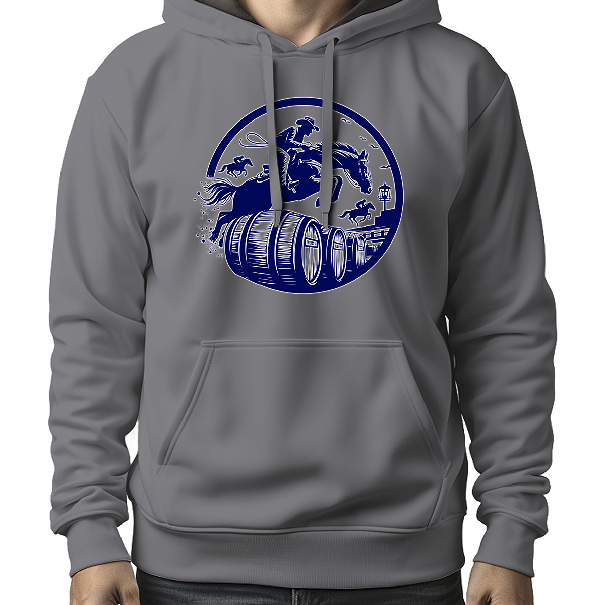 MOLETON MASCULINO HORSE RUNNING 3
