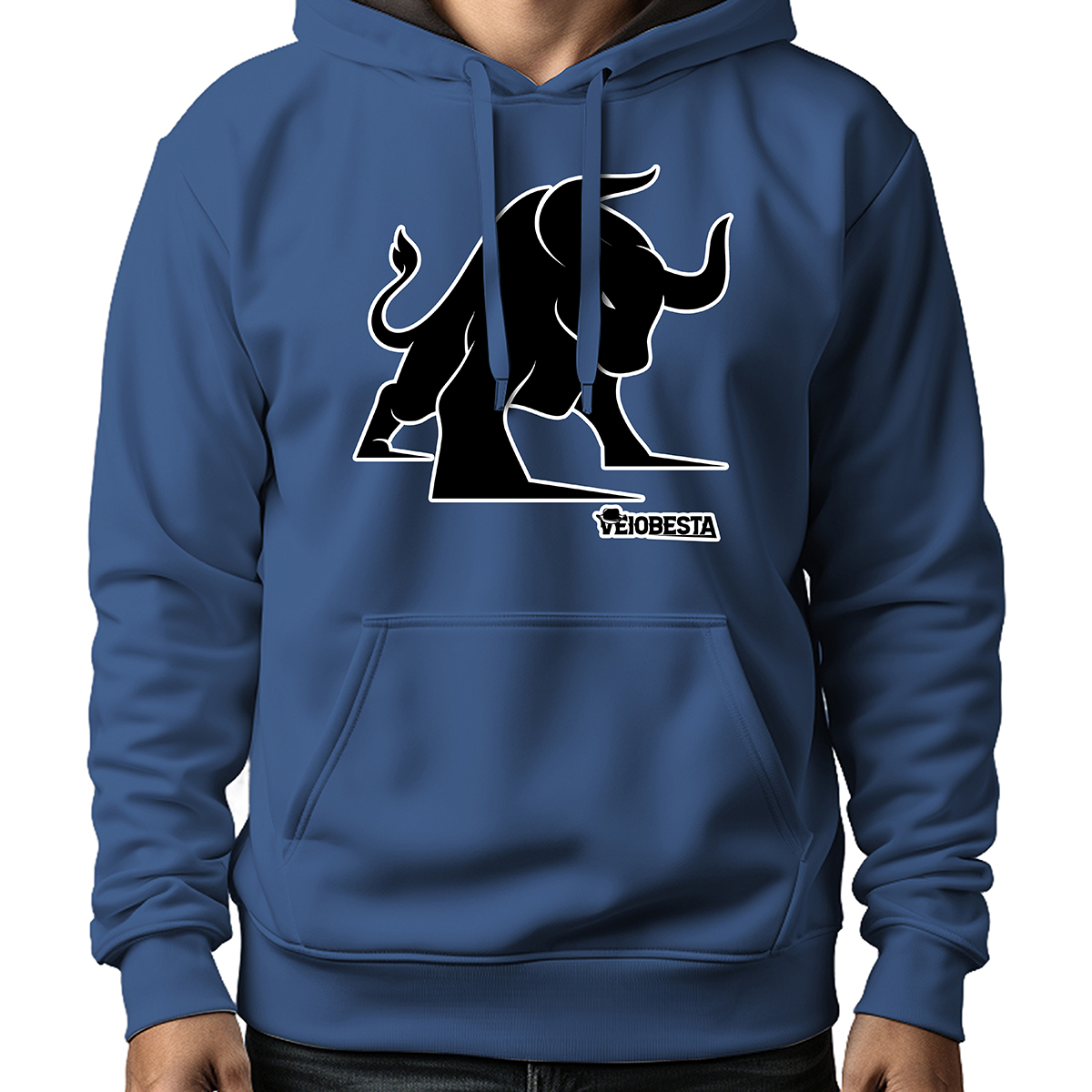 MOLETOM MASCULINO BLACK BULL