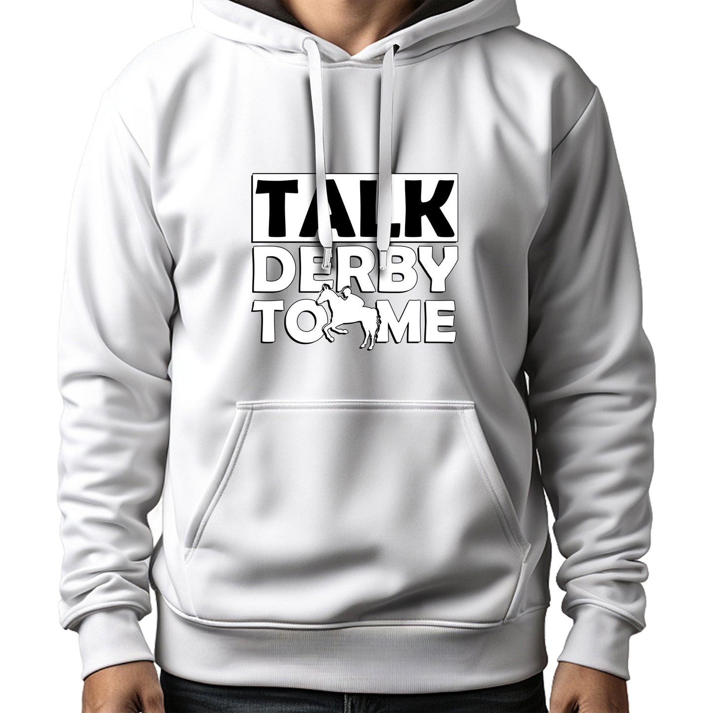 MOLETOM MASCULINO TALK DERBY TO ME