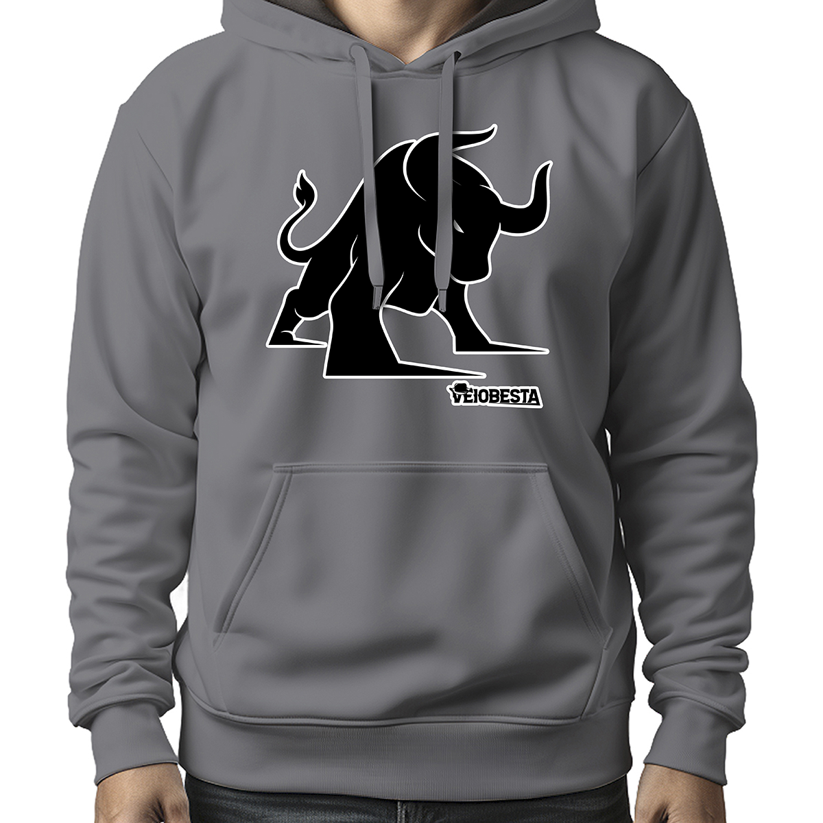 MOLETOM MASCULINO BLACK BULL