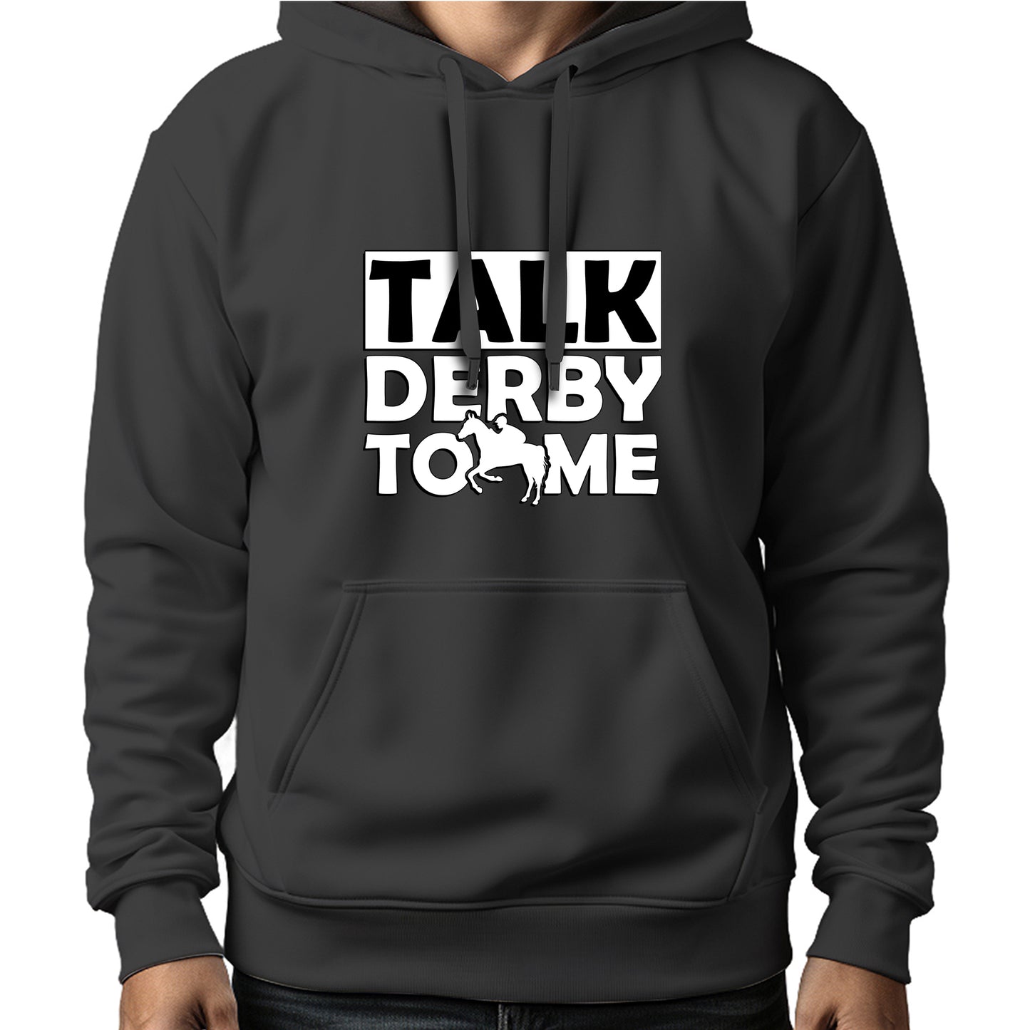 MOLETOM MASCULINO TALK DERBY TO ME