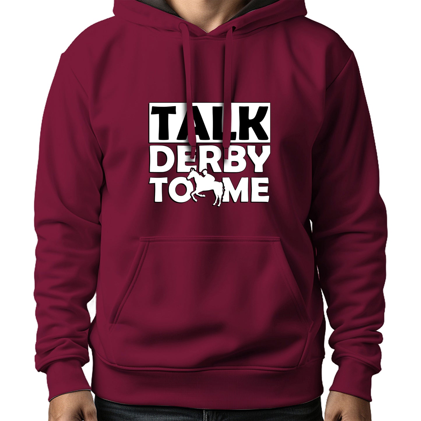 MOLETOM MASCULINO TALK DERBY TO ME