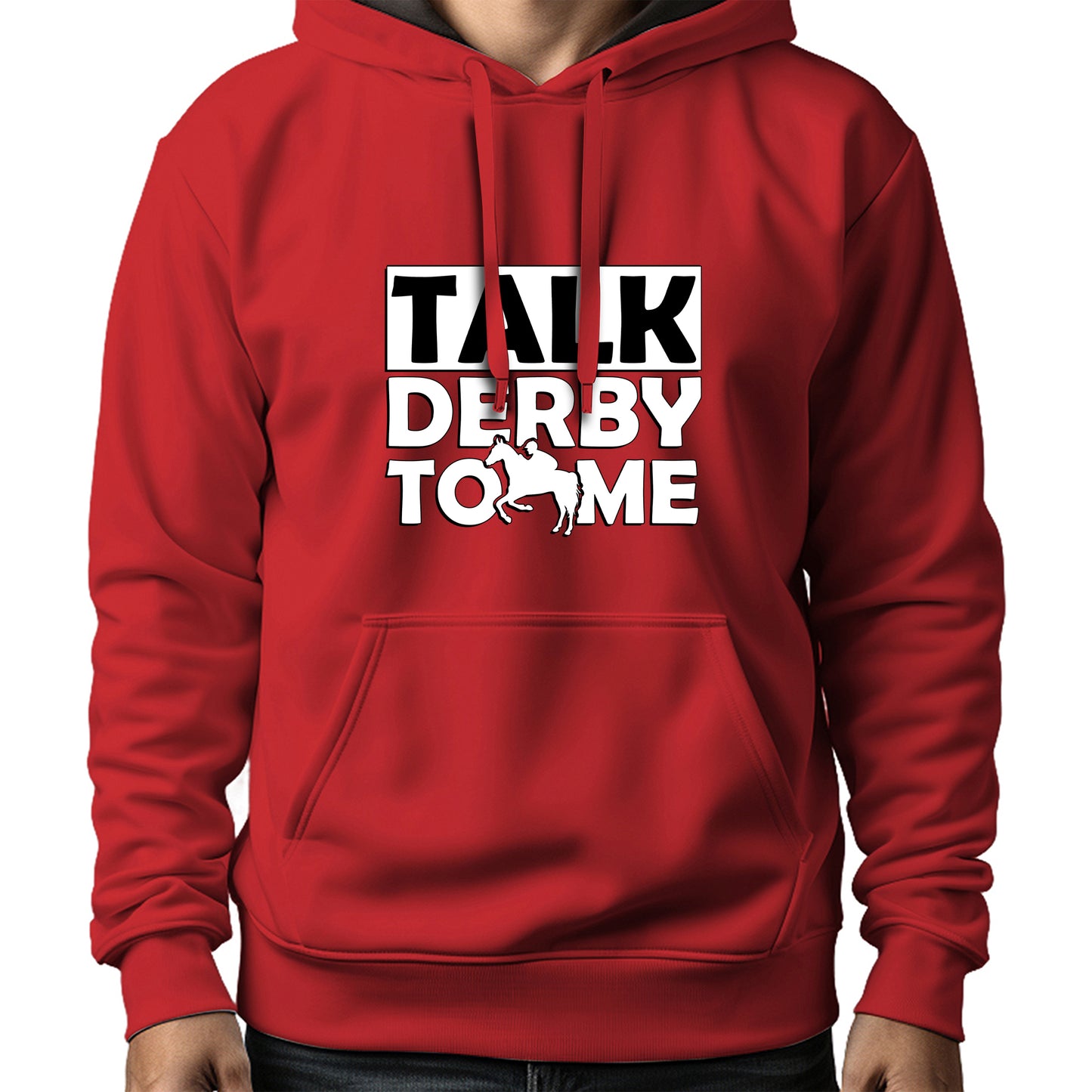 MOLETOM MASCULINO TALK DERBY TO ME