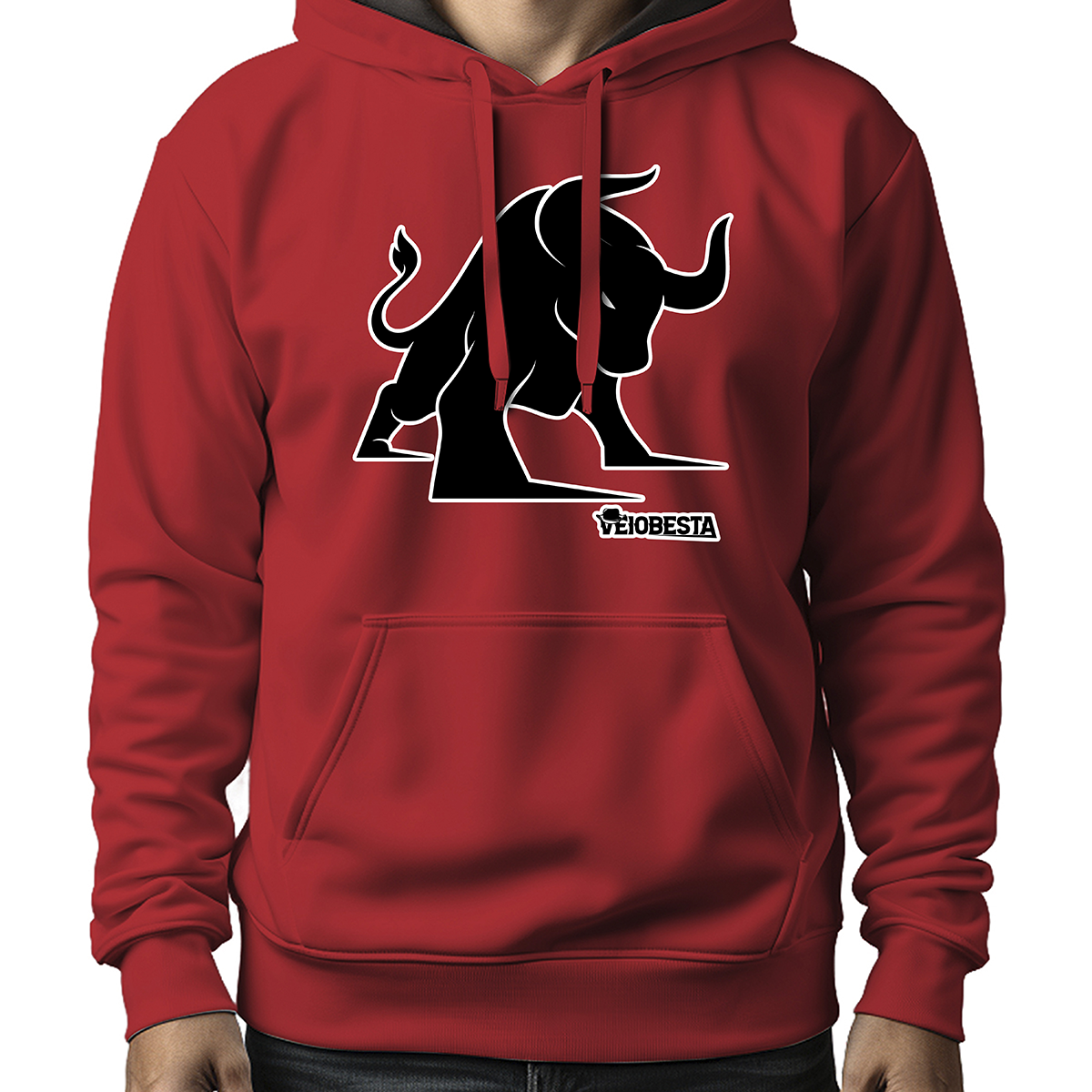 MOLETOM MASCULINO BLACK BULL