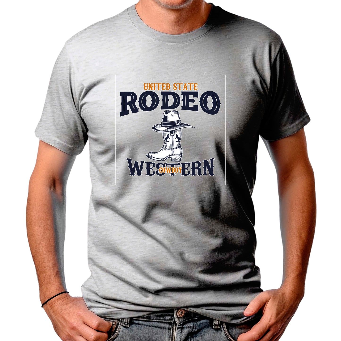 CAMISETA MASCULINA UNITED STATE RODEO