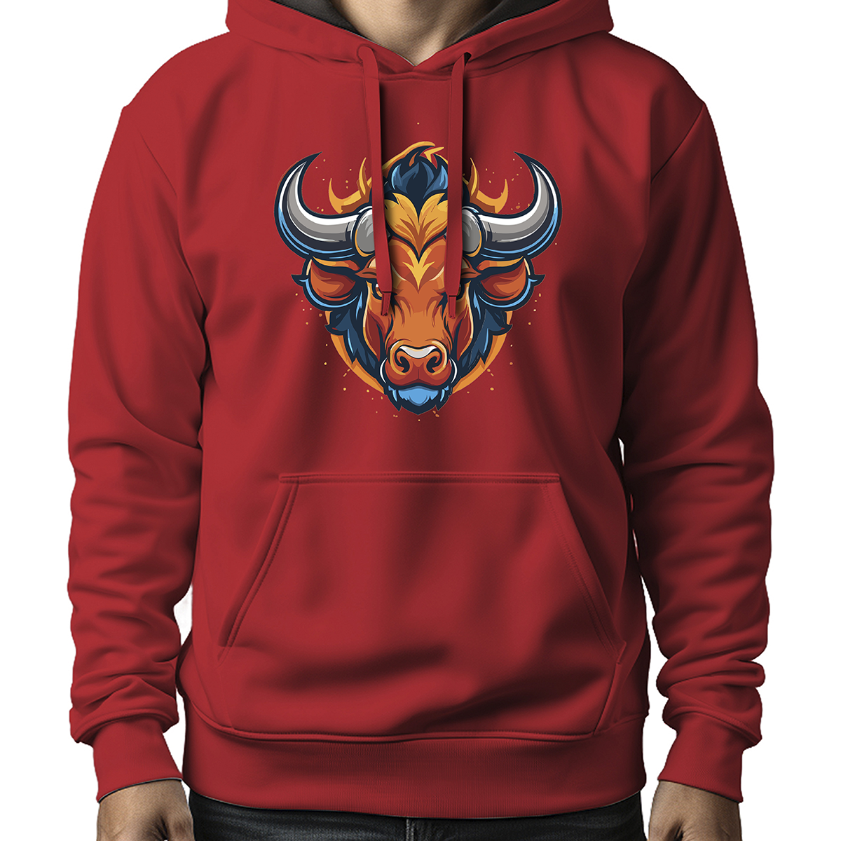 MOLETOM MASCULINO INDIAN BULL
