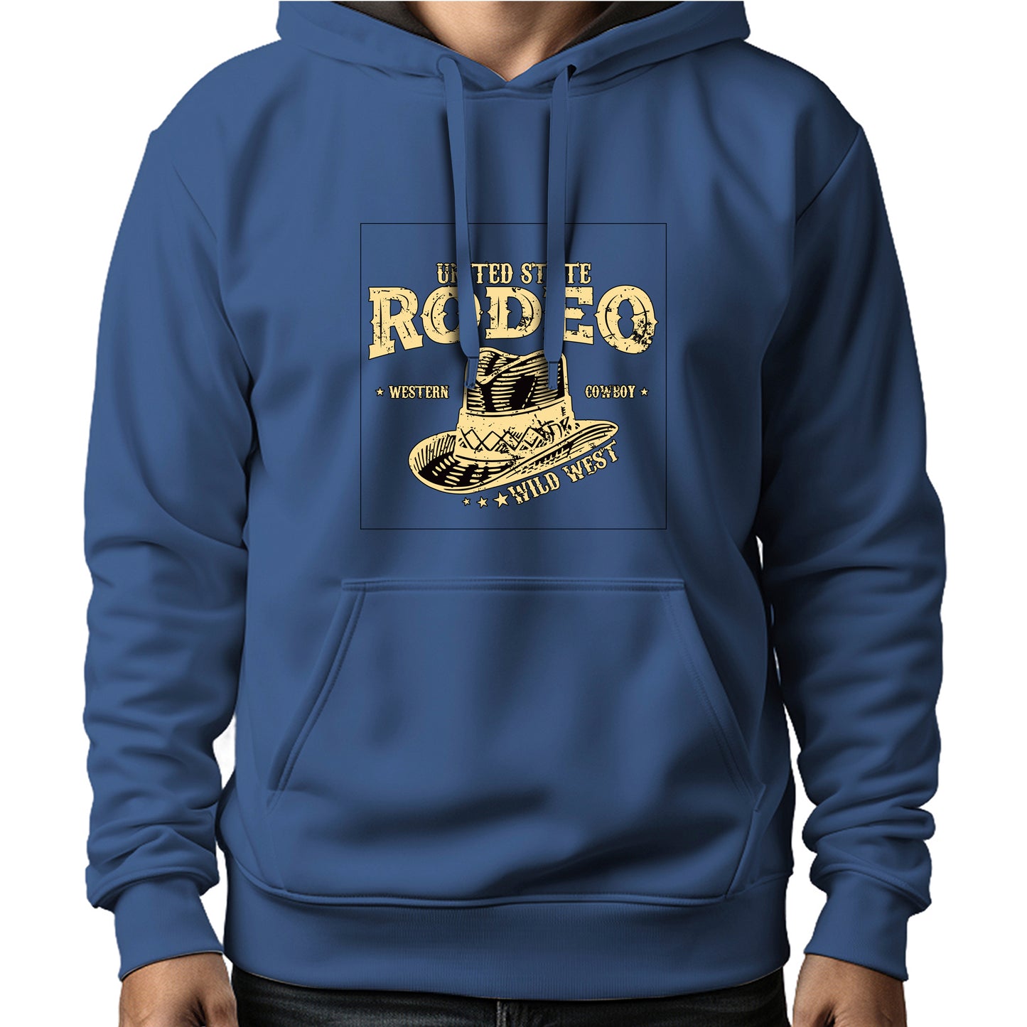 MOLETOM MASCULINO UNITED STATE RODEO WEST